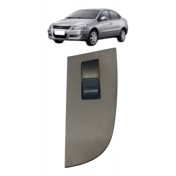 Botão Vidro Eletrico Esquerdo Chery Cielo Sedan 2012