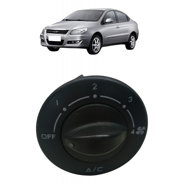Botão Regulagem Ar Condicionado Chery Cielo 1.6 2012