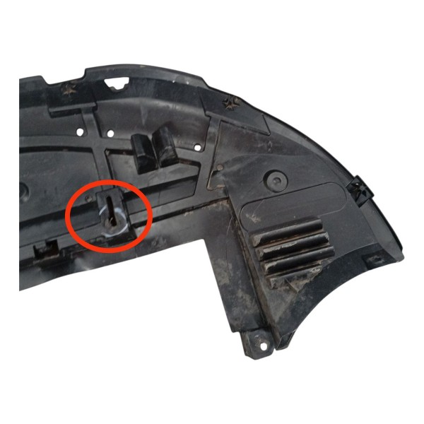 Defletor Inferior Parachoque Citroen C4 Lounge 2015 Detalhe