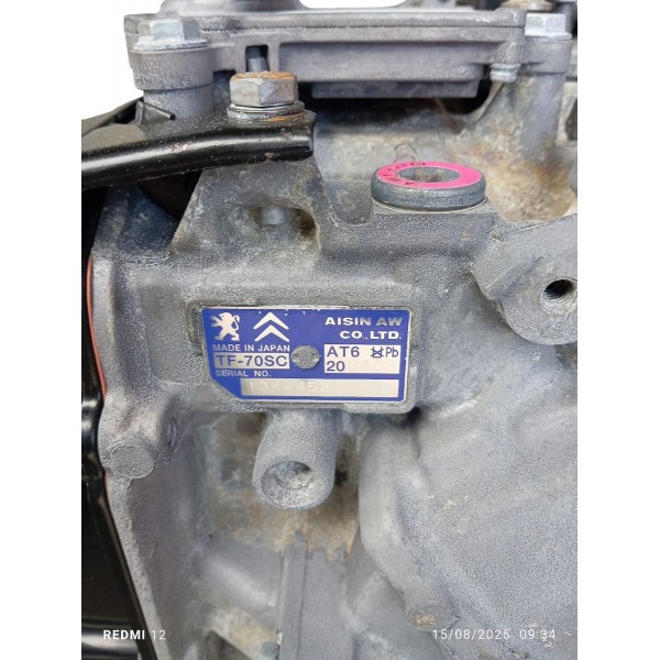 Caixa Câmbio Automatico Citroen C4 Lounge 1.6 2015