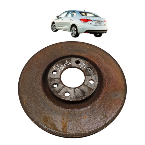 Disco Freio Dianteiro Direito Citroen C4 Lounge 1.6 2015