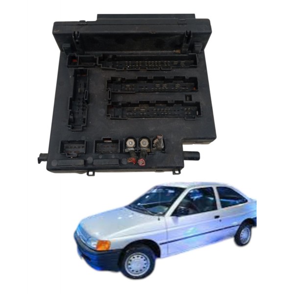 Caixa Fusível Relé Ford Escort 1994 Detalhe
