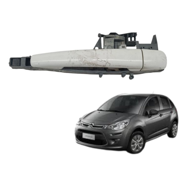 Maçaneta Externa Traseira Esquerda Citroen C3 1.2 2018