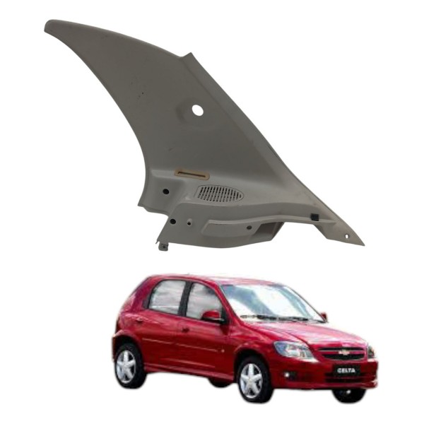 Moldura Suporte Bagagito Lado Direito Gm Celta 2014