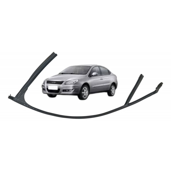 Borracha Guarnição Porta Dianteira Direita Chery Cielo 2012