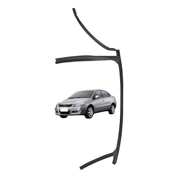 Borracha Guarnição Porta Traseira Direita Chery Cielo 2012