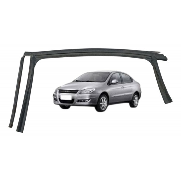 Borracha Guarnição Porta Traseiro Esquerdo Chery Cielo 2012