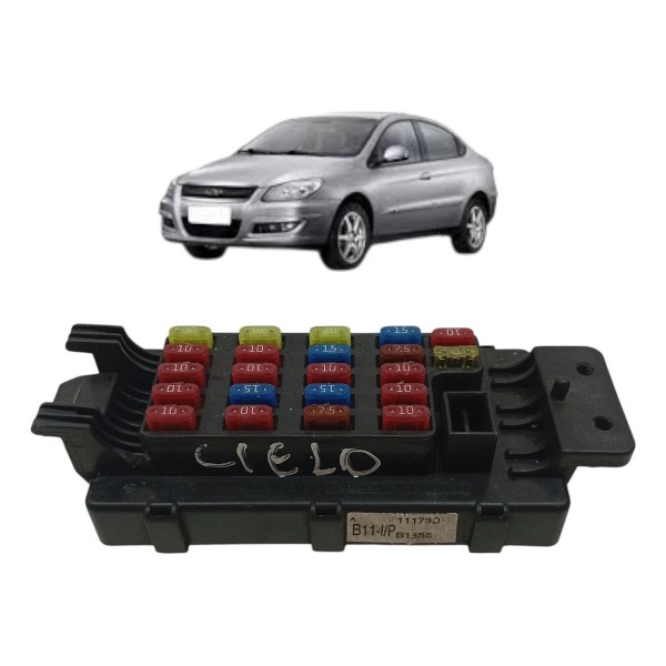 Caixa Fusivel Interna Chery Cielo 1.6 16v 2011 2012 2013