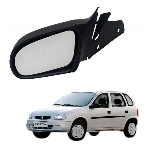 Retrovisor Esquerdo Plano Chevrolet Corsa Classic 1999 2000