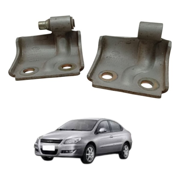 Dobradiça Porta Dianteira Esquerda Chery Cielo Sedan 2012