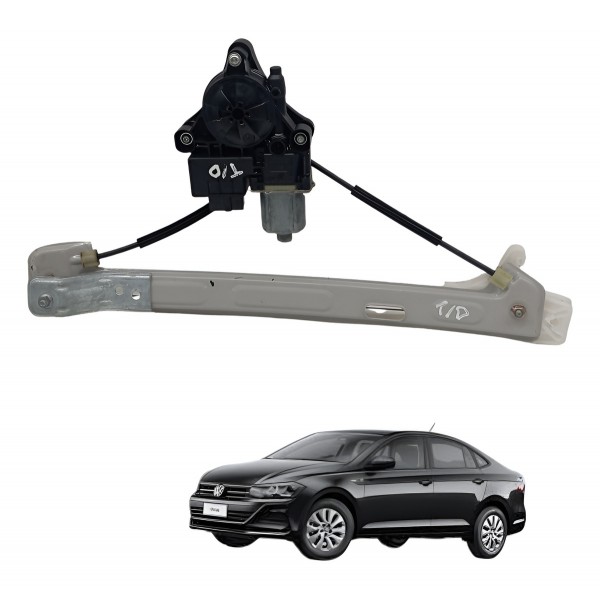 Maquina Vidro Traseira Direita Volkswagen Virtus 2019
