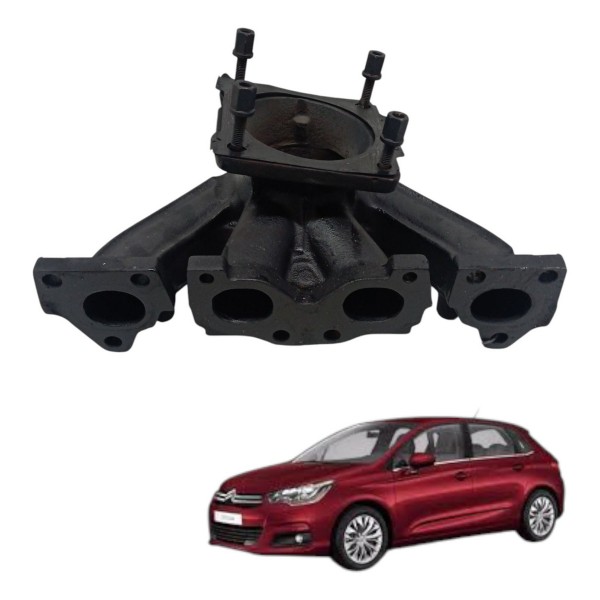 Coletor Escapamento Citroen C4 Glx 1.6 Flex 2012 2013
