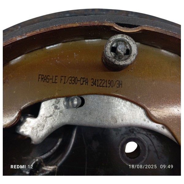 Espelho Sapata Freio Traseira Direita Fiat Palio 1.6 2015