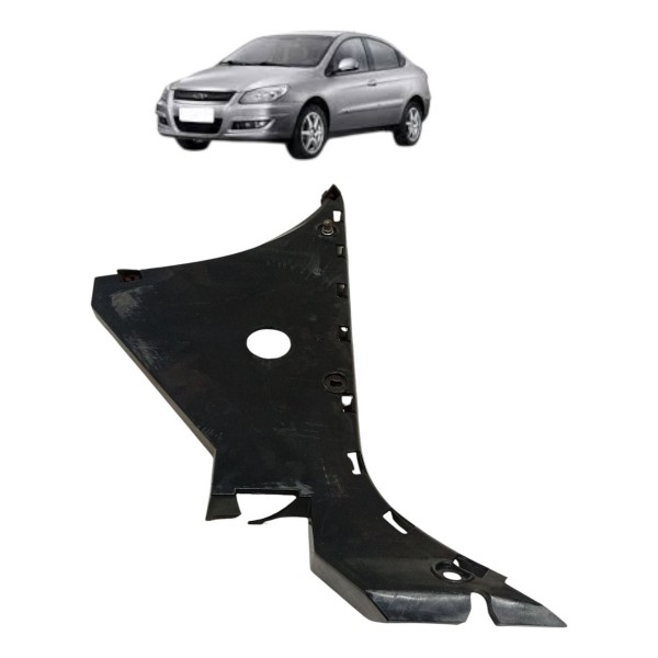 Guia Parachoque Traseiro Direito Chery Cielo 2012 Detalhe