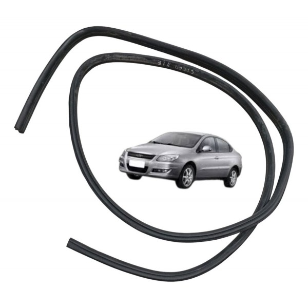 Borracha Porta Traseira Esquerda Chery Cielo Sedan 2012