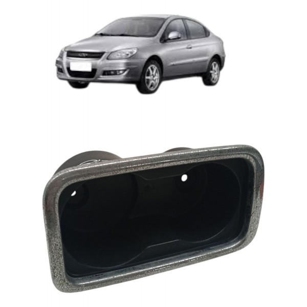 Moldura Porta Copos Objetos Chery Face Sedan 1.6 2012