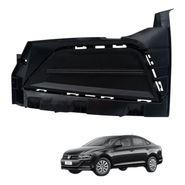Moldura Farol Neblina Esquerdo Volkswagen Virtus 2019