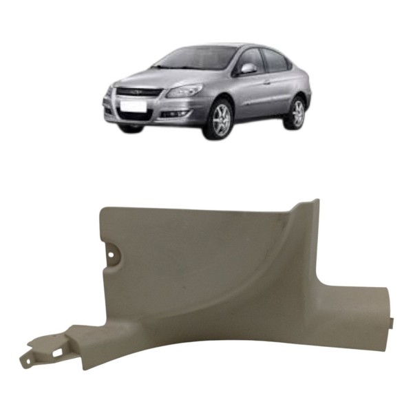 Moldura Soleira Traseira Direita Chery Cielo Sedan 2012