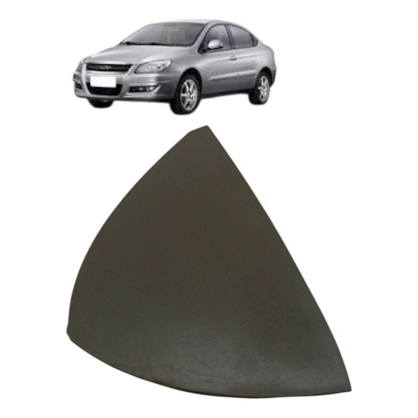 Moldura Acabamento Painel Esquerdo Chery Cielo 2012 Detalhe