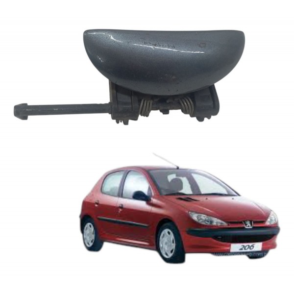 Maçaneta Externa Traseira Esquerda Peugeot 206 2001