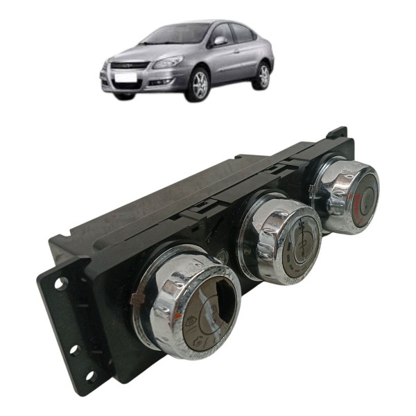 Comando Ar Condicionado Chery Cielo Sedan 2012 Detalhe