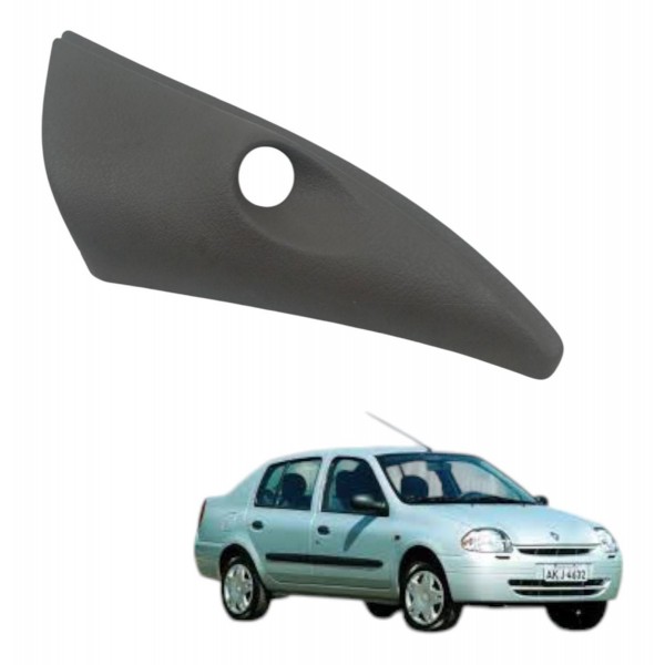 Acabamento Interno Retrovisor Esquerdo Renault Clio 2001