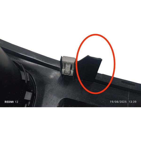 Moldura Difusor Ar Renault Sandero Rs 2017 Detalhe