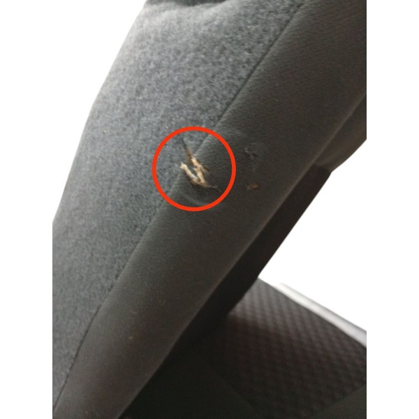 Jogo Banco Traseiro Ford Fiesta 1.6 2013 Detalhe