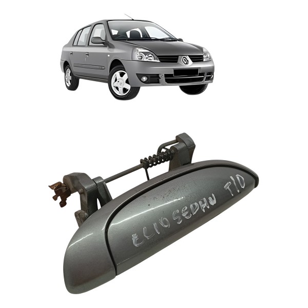 Maçaneta Externa Traseira Direita Renault Clio Sedan 2003