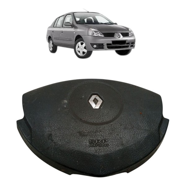 Bolsa Painel Airbag Direção Renault Clio1.0  2009