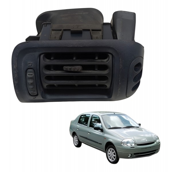 Difusor Saida Ar Central Direito Renault Clio 2001 2002