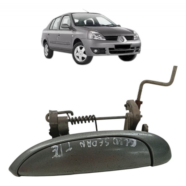 Maçaneta Externa Traseira Esquerda Renault Clio Sedan 2003
