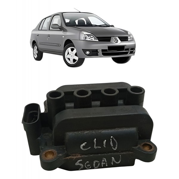 Bobina Ignição Renault Clio 1.0 16v 2002