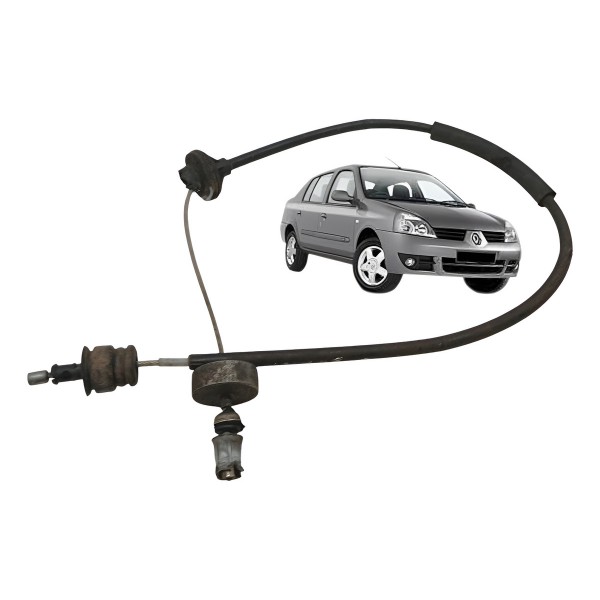 Cabo Embreagem Renault Clio Sedan 1.0 2003 Detalhe