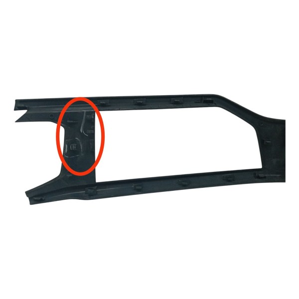 Moldura Direito Difusor Ar Volkswagen Virtus 2019 Detalhe