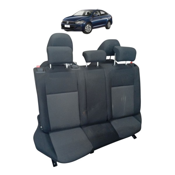 Jogo Banco Tecido Volkswagen Virtus 1.6 Msi 2019 Detalhe
