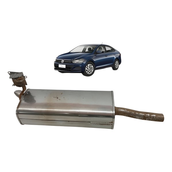 Escapamento Silencioso Volkswagen Virtus 1.6 Msi 2019