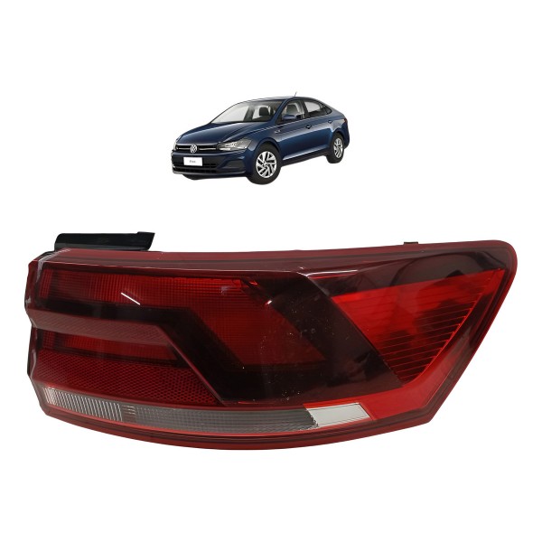 Lanterna Traseira Direita Volkswagen Virtus Msi 2019 Detalhe