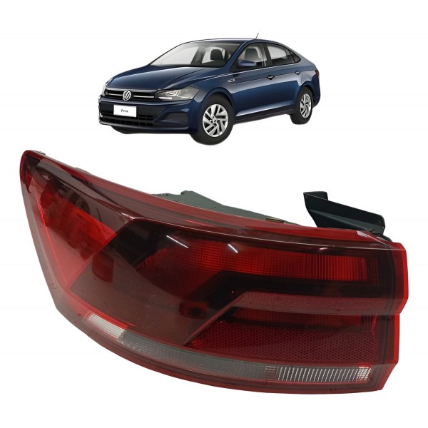Lanterna Traseira Esquerda Volkswagen Virtus 2019 Detalhe