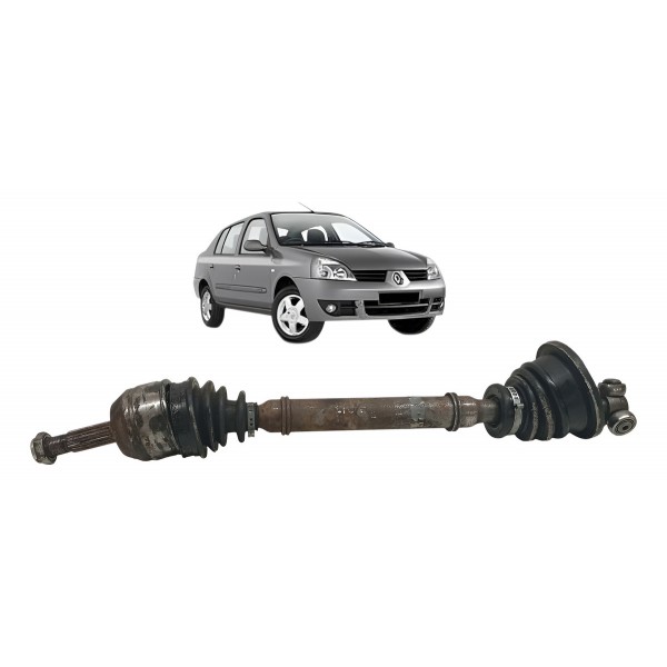 Semi Eixo Esquerdo Renault Clio Sedan 1.0 8v 16v 2005 2008