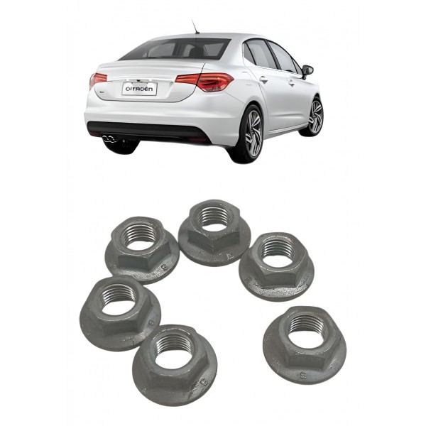 Porcas Fixação Tork Citroen C4 Lounge 2015