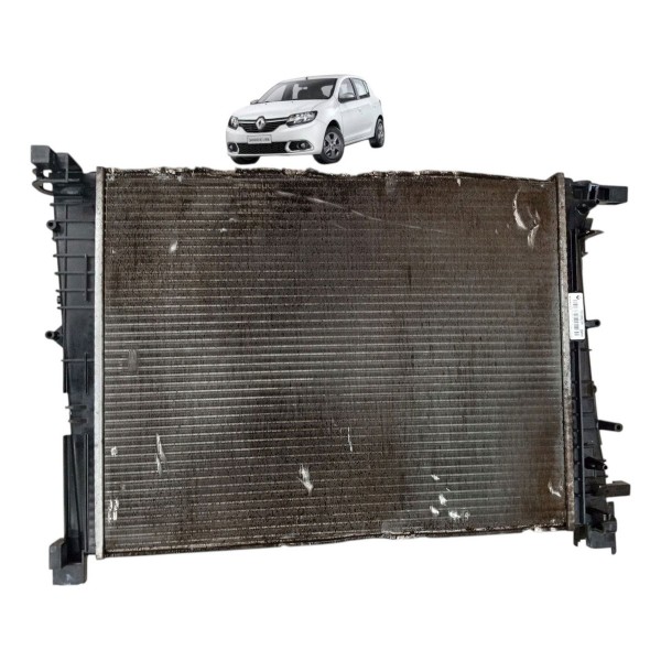 Radiador Água Renault Sandero Logan 1.0 2017 Detalhe