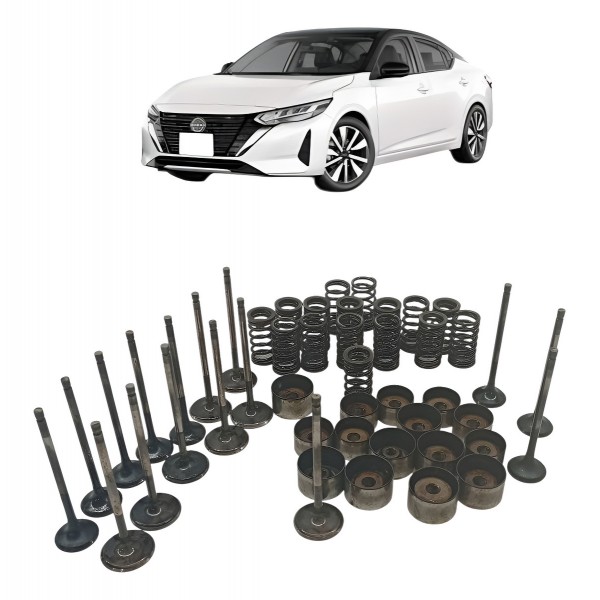 Kit Valvula Admissão Escape Nissan Sentra 2.0 Tida1.8 2012