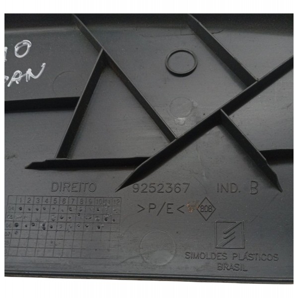 Moldura Acabamento Banco Direito Direito Renault Clio 2008