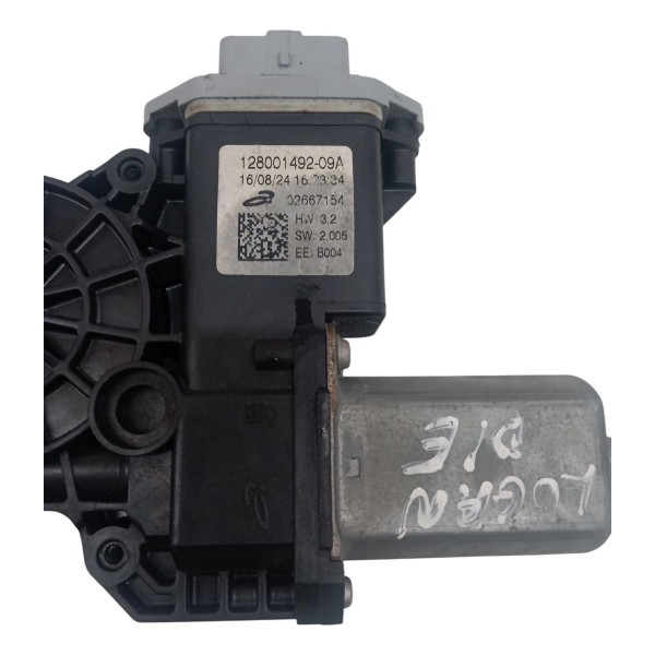 Motor Maquina Vidro Dianteiro Esquerdo Renault Logan 2017