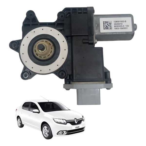 Motor Maquina Vidro Dianteiro Esquerdo Renault Logan 2017