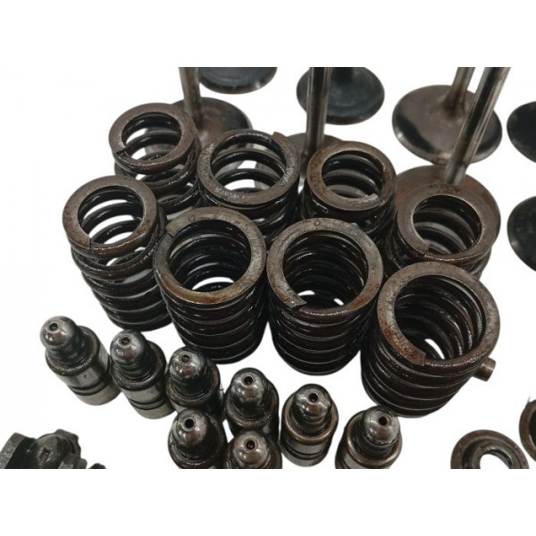 Kit Valvula Admissão Escape Ford Fiesta 1.6 Zetec 2012 2013