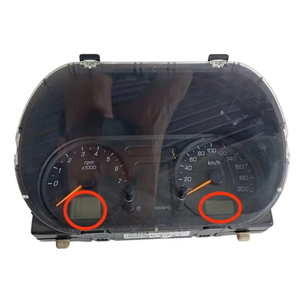 Painel Instrumento Ford Fiesta 2006 2007 Detalhe