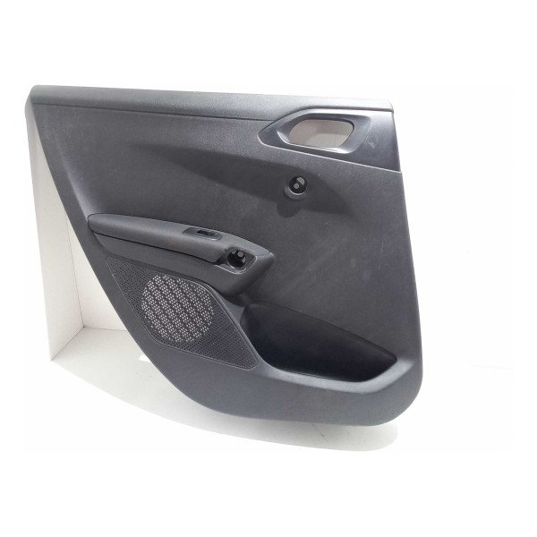 Forro Porta Traseira Esquerda Peugeot 2008 Preto