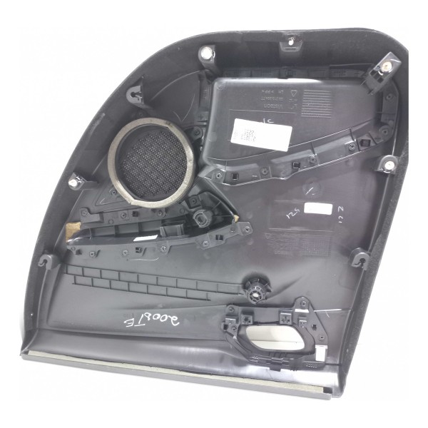 Forro Porta Traseira Esquerda Peugeot 2008 Preto
